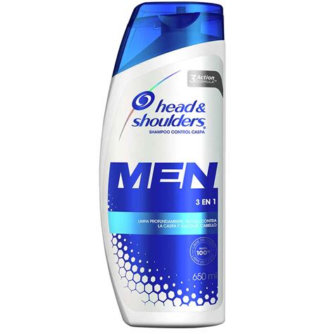 Shampoo Head And Shoulders Men 3 En 1 Frasco 650ml Oechsle