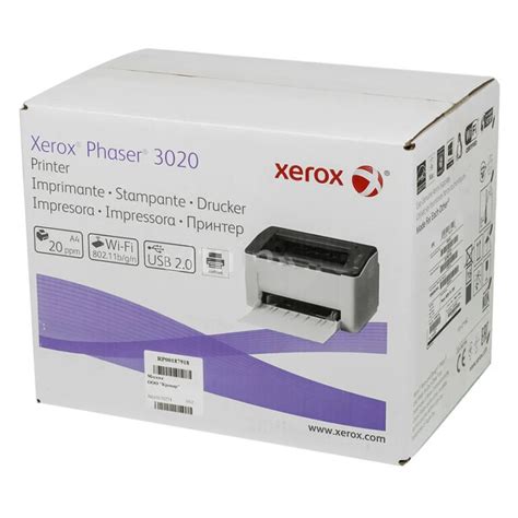 Impresora Láser Monocromática Xerox Phaser 3020 Usb Wifi Dasmitecpe