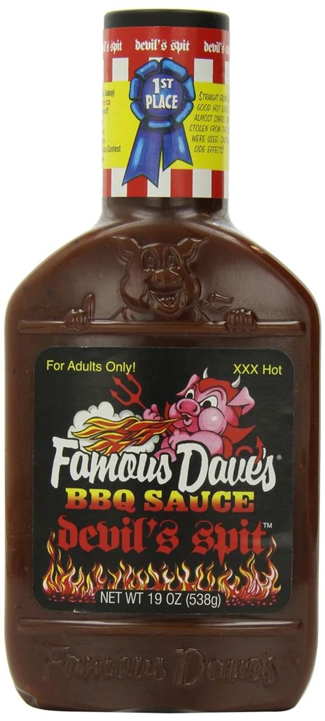 Famous Dave S 6 Pck Devil S Spit Bbq Sauce 114 Oz Barbecue Sauces Grocery