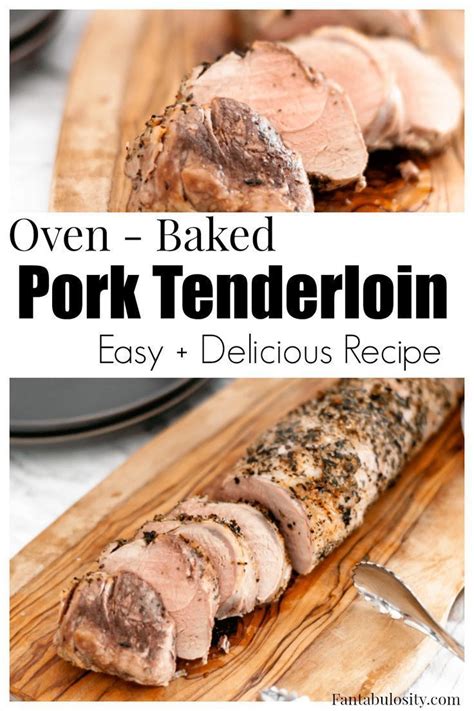 Oven Baked Pork Tenderloin Recipes Ambrosial