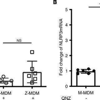 The Expression Of Nlrp Dependent On Tlr And Nf B Signaling A Mdms