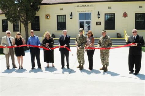 Hawthorne Army Depot hosts ribbon-cutting for site certification ...