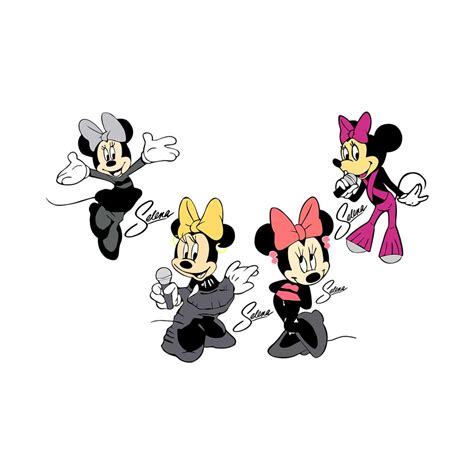 Mickey Bundles Selena Svg Svg Minnie Mouse Svg Selena Minnie Inspire