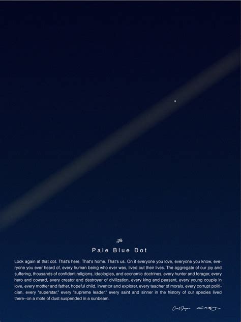 Pale Blue Dot Revisited Carl Sagan Quote Furthest Earth Etsy