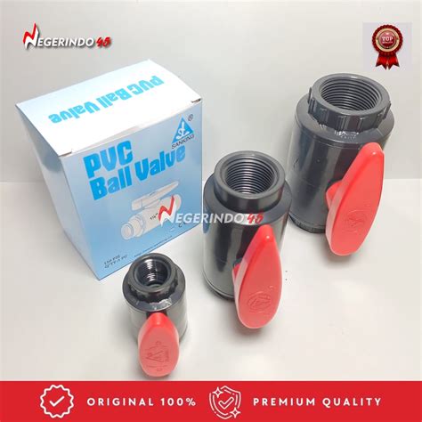 Jual Sanking Stop Kran Pvc Drat Inch Ball Valve Pvc Drat