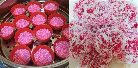 Kuih Sagu Merah Paling Senang Tak Perlu Masak Dulu Baru Kukus