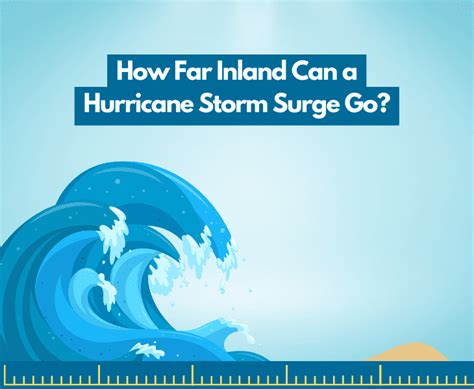 How Far Inland Can A Storm Surge Go Let S Find Out