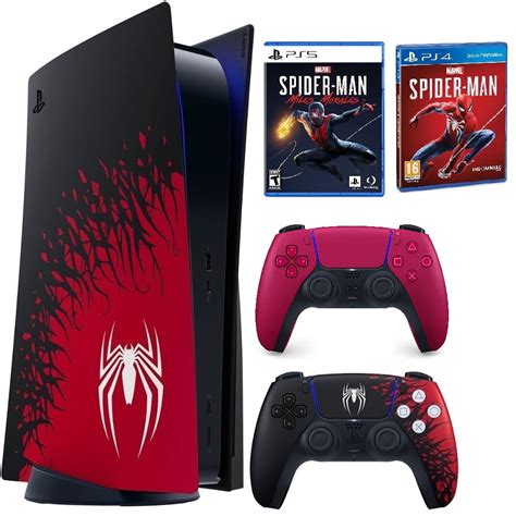 Sony PlayStation 5 Console – Marvel’s Spider-Man 2 Bundle With ...