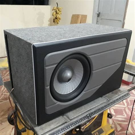 Bass Reflex Bravox Uxp Caixa De Subwoofer Fazer Caixa De Som