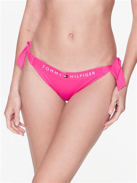 Tommy Hilfiger Dół od bikini UW0UW04497 Różowy Modivo pl