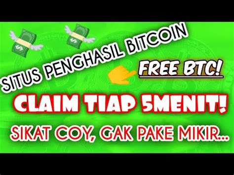 Situs Penghasil Btc Tanpa Deposit Btc Youtube