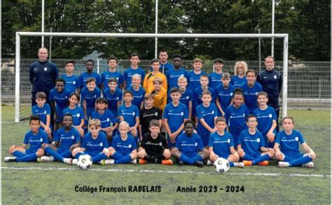 Section Dexcellence Sportive Coll Ge Rabelais Angers District De