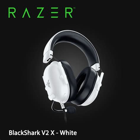 Razer 雷蛇 Blackshark V2 X 黑鯊 V2 X 有線耳機 白 Rz04 03240700 R3m1 Pchome 24h購物