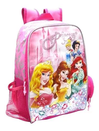 Bolso Morral Escolar Princesas Disney MercadoLibre