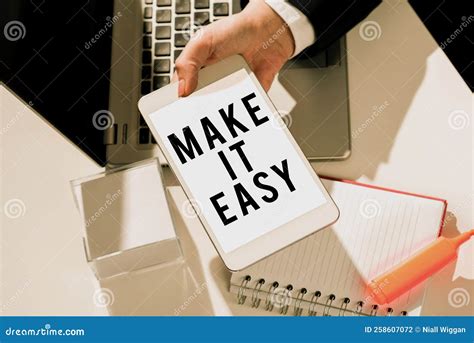 Writing Displaying Text Make It Easy Business Showcase Smart Approach