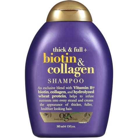 Ogx Thick And Full Biotin And Collagen Shampoo 13 Fl Oz