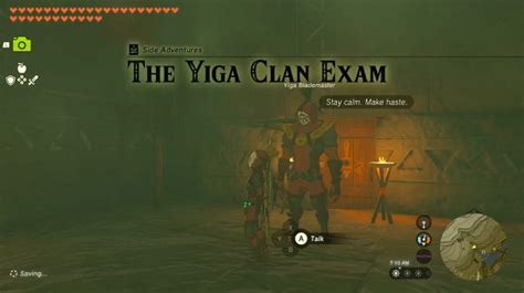 How To Complete Yiga Clan Exam Quest In Zelda Tears Of The Kingdom