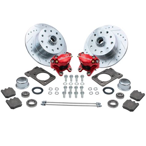 22 6149 EMPI 1971 1979 VW Super Beetle Disc Brake Kit With Wilwood