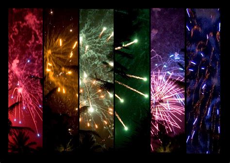 Rainbow Fireworks by homigl14 on DeviantArt