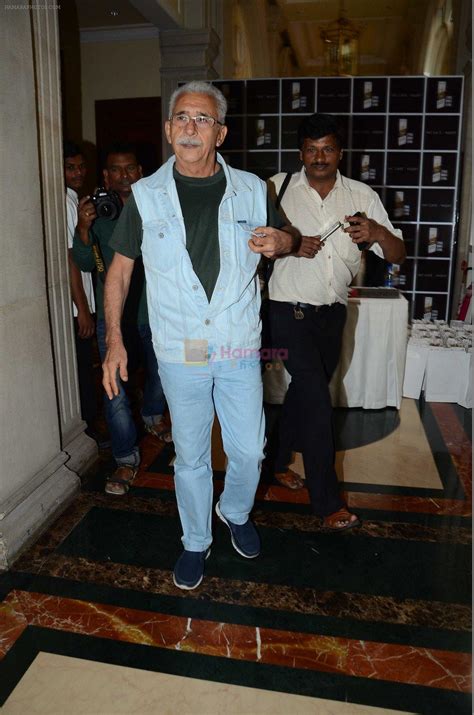 Naseeruddin Shah At Media Interaction And Screening Of Short Film Interior Cafe Night In Mumbai