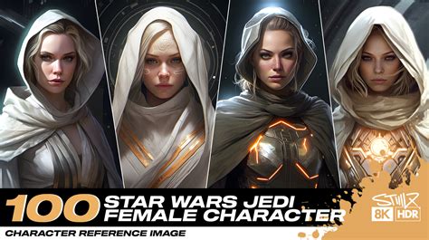 Artstation 100 Star Wars Female Jedi Character 8k Reference Images Artworks