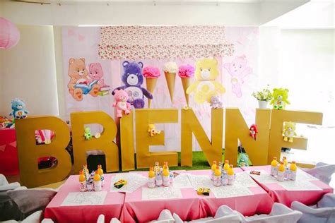 Karas Party Ideas Care Bears Themed Birthday Party Karas Party Ideas