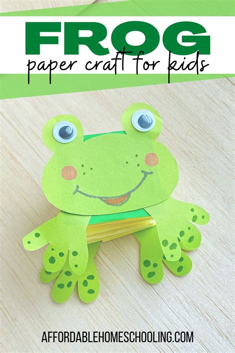 Printable Frog Craft