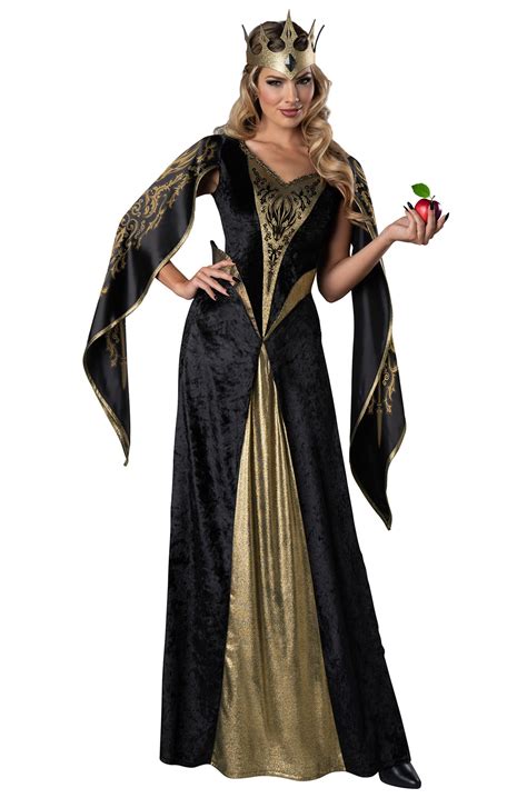 Medieval Evil Queen Adult Costume - PureCostumes.com