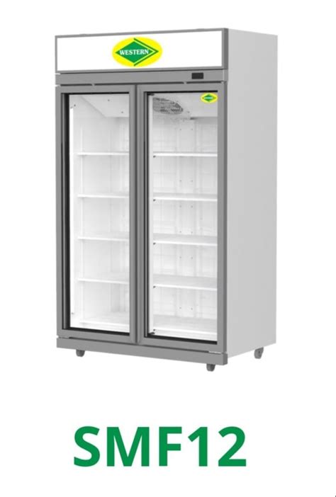 Capacity 935 L Western SMF 12 Supermarket Glass Door Freezer 1200 W