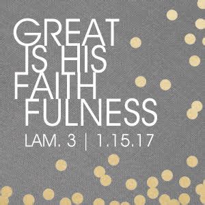 Great is His Faithfulness | Renew Church