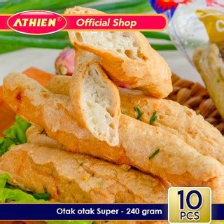 Jual Athien Otak Otak Goreng Super Ikan Asli Belitung 240 Gram