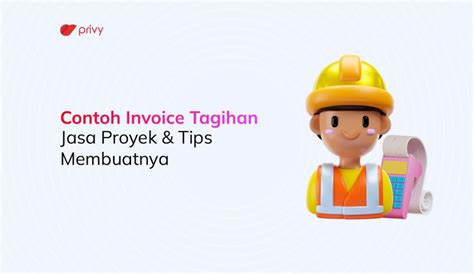 Contoh Invoice Tagihan Jasa Proyek Tips Membuatnya