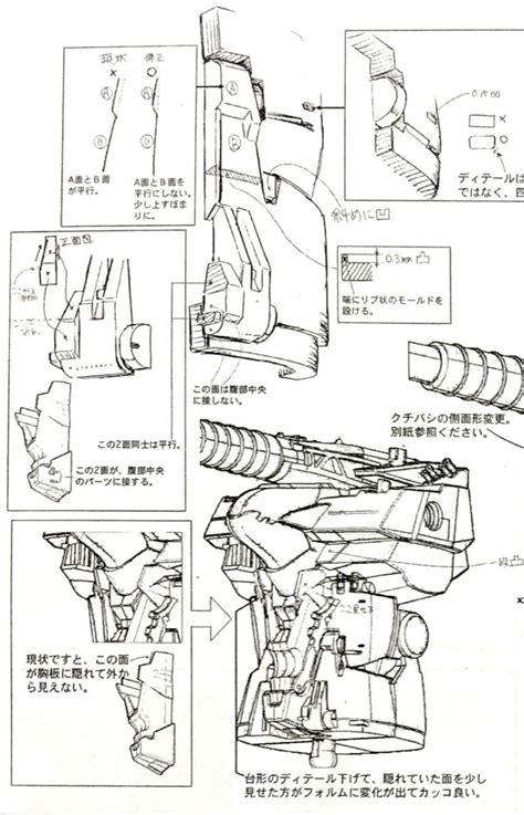 Gundam Hardsurface Ref Pinterestwtfstudio