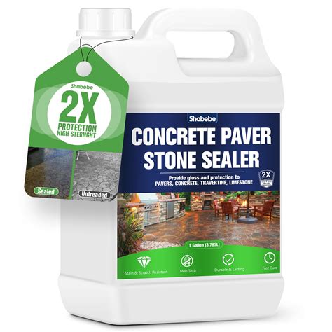 Color Enhance Sealer-1 Gallon, Wet Look Natural Stone Sealer with 2X