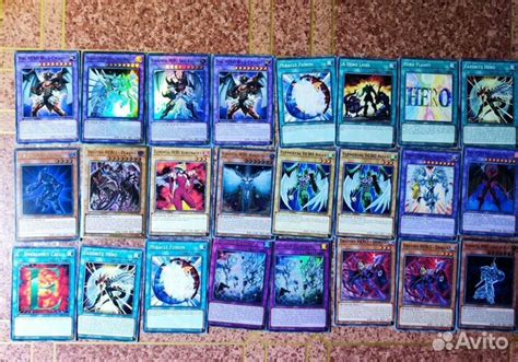 Карточки yu gi oh колода heros купить в Москве | Хобби и отдых | Авито