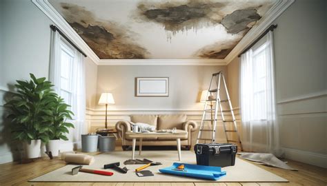 How To Fix A Ceiling With Water Damage Shumaker Roofing