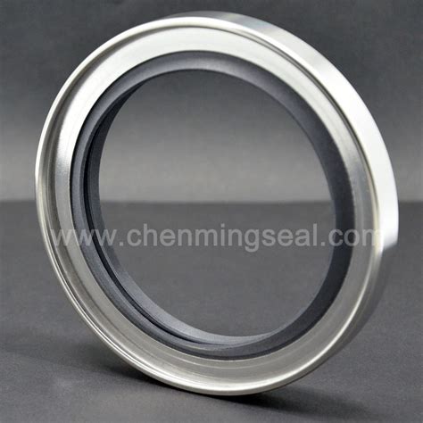 Triple Lip Ptfe Oil Seals Stainless Steel Housing Ptfe Oil Sealspring Energized Seal Ningbo