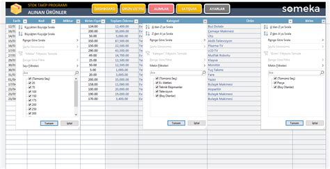 Haz R Excel Stok Takip Dosyas Excel Stok Takip Ablonu