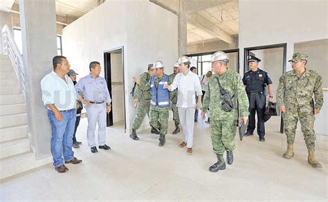 Supervisa Velasco Avances En Nuevo Cuartel Del Ej Rcito