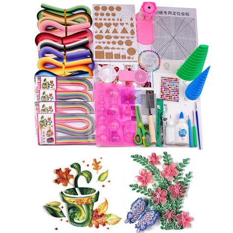 Aliexpress Buy Complete Quilling Paper Material 21 Kinds