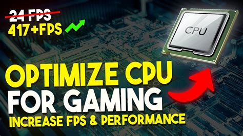 How To Optimize Your Cpu Processor For Gaming Performance In