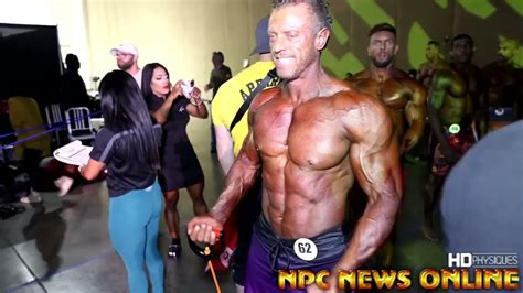 Ifbb Pro Legion Sports Fest Men S Physique Backstage Video Youtube