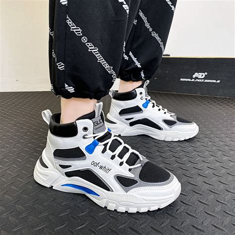 Stylish Elevator Basketball Shoes For Men Boost 3 Inch 75 Cm Height