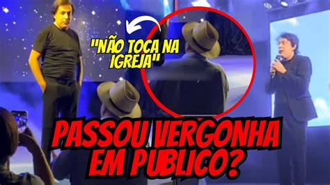 Tom Cavalcante faz piada a igreja e é repreendido por alguém da