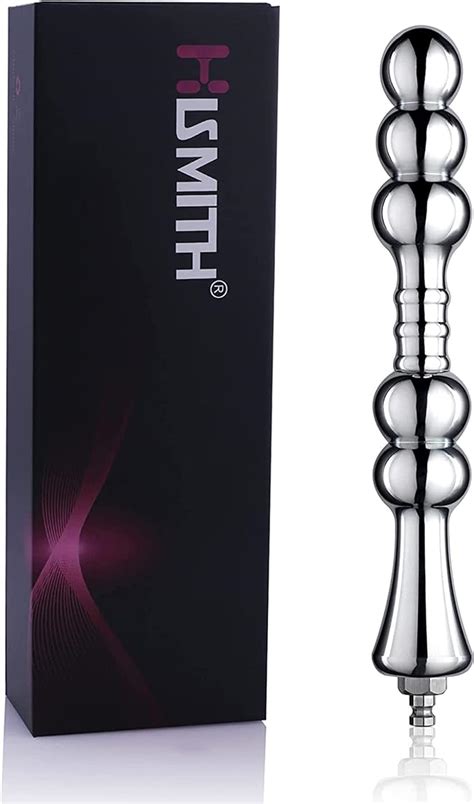 Amazon Hismith Bead Dildo Smooth Aluminium Anal Wand With