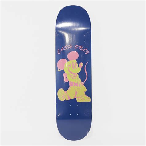 Cash Only 825 Mouse Skateboard Deck Welcome Skate Store