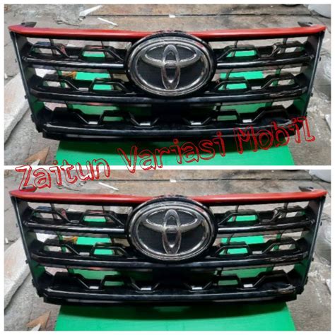 Jual Grill Depan All New Fortuner Vrz Gr Sport Original Hitam