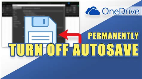 Turn Off AutoSave PERMANENTLY In Microsoft Office Excel Word Etc