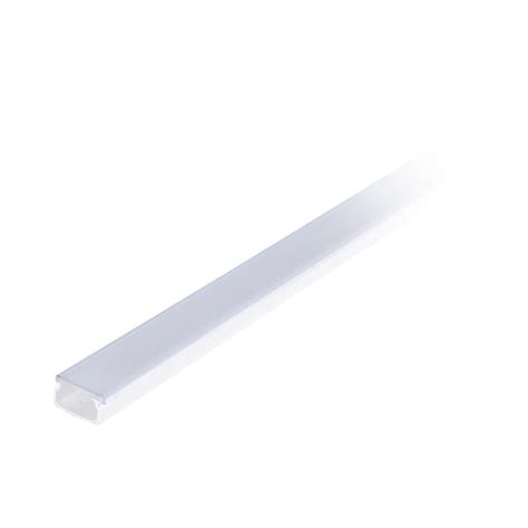 Canaleta Blanca Con Tapa Transparente De Pvc Auto Extinguible Ideal