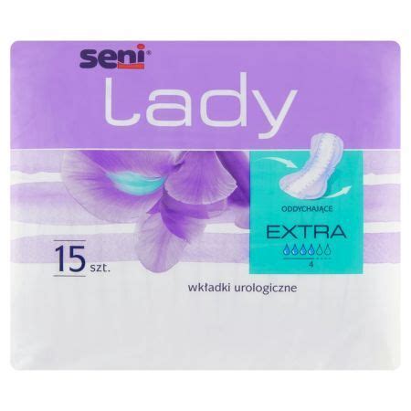 Seni Lady Extra wkładki urologiczne 15 szt Allecco pl